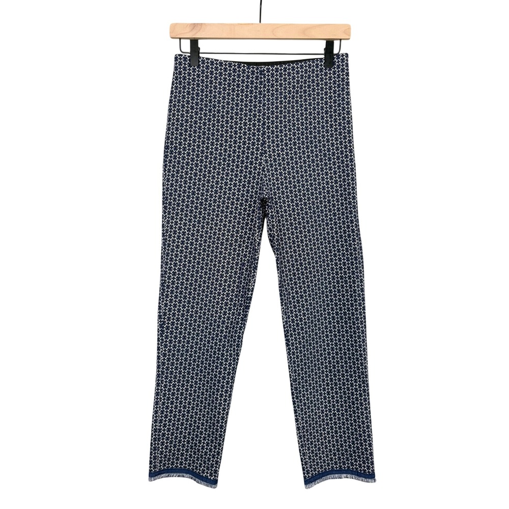 Sara Campbell Sheri Pant Womens Small Printed Slim Pull On Ankle Length Crop